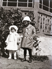 1909, Zichy, girl, Fortepan #84148