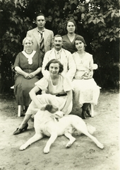 Magyarország, Hetes, 1934, Nagy Józsefné dr, kutya, Fortepan #85040