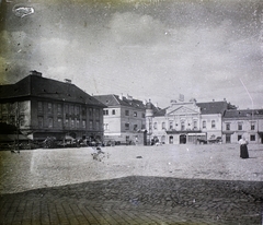 Románia,Erdély, Temesvár, Losonczy (másnéven Dóm) tér (később Piața Unirii)., 1905, Bejczy Sándor, tér, Fortepan #85076