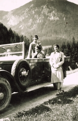 Austria, Edlach an der Rax, 1930, Hirschler András, automobile tour, Fortepan #85249