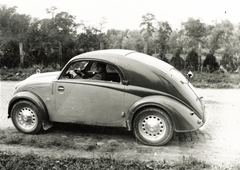 1942, Jáki László, Steyr-márka, osztrák gyártmány, automobil, Steyr 50/55 Baby, Fortepan #85365