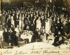 Italy, Venice, Lido, Hotel Hungaria (később Grande Albergo Ausonia & Hungaria) étterme., 1930, Fancsy István, ball, high society, Fortepan #85515