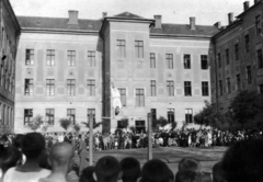 Magyarország, Hajdúnánás, Főgimnázium (később Kőrösi Csoma Sándor Református Gimnázium), évzáró ünnepség., 1937, Nagy Zoltán, atlétika, tornaszer, Fortepan #85541