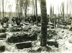 1917, Moravecz János, First World War, eastern front, cemetery, war grave, Fortepan #85705