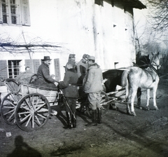 1916, Schmidt Albin, fogat, huszár, Fortepan #86112