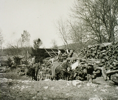 1916, Schmidt Albin, első világháború, lovaskocsi, Fortepan #86114