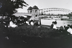 Németország, Berlin, Tegeler Hafenbrücke., 1914, Schmidt Albin, híd, Ernst Hornig-terv, Fortepan #86159