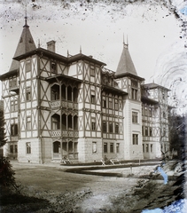 Slovakia,High Tatras, Nový Smokovec, Európa szálló., 1906, Magyar Földrajzi Múzeum / Erdélyi Mór cége, hotel, Tatra Mountains, Fortepan #86427