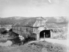 Románia,Erdély, Segesvár, fedeles fahíd a Nagy-Küküllő folyó felett., 1900, Magyar Földrajzi Múzeum / Erdélyi Mór cége, fahíd, fedett híd, Fortepan #86464