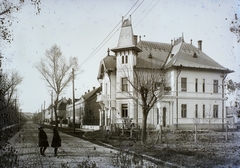 Magyarország,Balaton, Keszthely, Erzsébet királyné útja 70., 1911, Magyar Földrajzi Múzeum / Erdélyi Mór cége, utcakép, Fortepan #86467