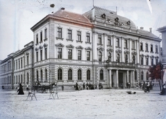 Románia,Erdély, Máramarossziget, Rákóczi út, Királyi Törvényszék., 1907, Magyar Földrajzi Múzeum / Erdélyi Mór cége, középület, Fortepan #86582