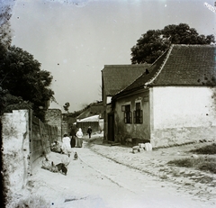 Hungary, Tabán, Budapest I., Horgony utca., 1910, Magyar Földrajzi Múzeum / Erdélyi Mór cége, walk, Budapest, Fortepan #86734