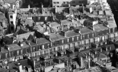 France, Paris, kilátás az Eiffel-toronyból az Avenue de la Bourdonnais épületeire, jobbra a Rue du Général Camou látszik., 1971, Urbán Tamás, roof, Fortepan #87458