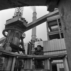 Hungary, Visonta, Gagarin Hőerőmű (később Mátrai Erőmű)., 1972, Urbán Tamás, power station, Fortepan #87768