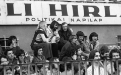 Hungary, Miskolc, DVTK-stadion, Rockfesztivál., 1973, Urbán Tamás, band, auditorium, stadium, rock festival, Fortepan #88130