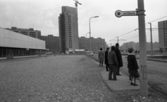 Magyarország, Újpalota, Budapest XV., Páskomliget utca a Nyírpalota (Hevesi Gyula) út felé nézve., 1974, Urbán Tamás, Budapest, Fortepan #88350