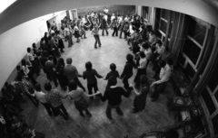 Hungary, Budapest XIV., Kassák Klub, a Sebő-együttes táncháza., 1976, Urbán Tamás, parquet floor, Budapest, dance house, Fortepan #88689