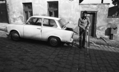 Magyarország, Szentendre, Rab Ráby tér 7., 1979, Urbán Tamás, Trabant-márka, Fortepan #89179