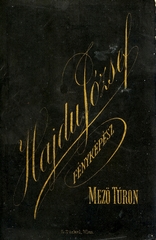 Magyarország, Mezőtúr, Hajdu József fényképész. A felvétel 1880-ban készült., 1900, Mészöly Leonóra, műterem, fényképész, hátlap, Fortepan #90220