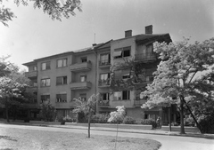 Magyarország, Budapest XII., Hollósy Simon utca 23-25., 1964, UVATERV, Budapest, Fortepan #9108