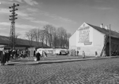 Magyarország, Kaposvár, Újpiac tér., 1962, UVATERV, kerékpár, Fortepan #91319