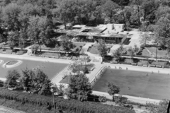 Magyarország, Debrecen, Nagyerdei Strandfürdő., 1963, UVATERV, Fortepan #91328