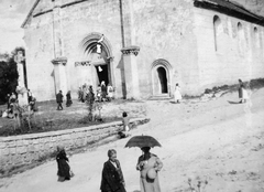 Hungary, Bélapátfalva, a ciszterci apátsági templom., 1920, Fortepan, church, Romanesque Architecture, Cistercian Order, Fortepan #9198