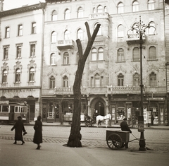 Magyarország, Budapest VIII.,Budapest IX., Üllői út 34. az Iparművészeti Múzeumtól nézve., 1939, Ebner, Budapest, Fortepan #92220