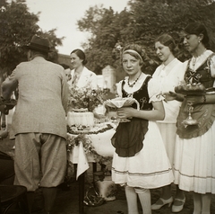 1939, Ebner, folk costume, Fortepan #92253