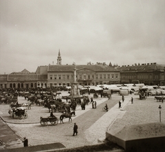 Magyarország, Baja, Szentháromság (Szent István) tér., 1940, Ebner, Fortepan #92316