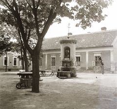 Magyarország, Szigetvár, Zrinyi tér., 1940, Ebner, Fortepan #92333