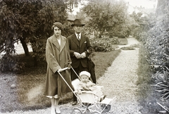 1937, Haui Balázs, baby carriage, Fortepan #92911