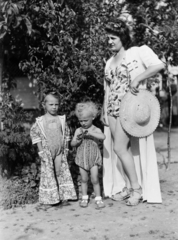 1936, Kurutz Márton, bathing suit, Fortepan #93488