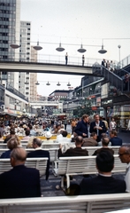 Svédország, Stockholm, Sergelgatan a Hötorget felől., 1973, LHM, színes, Fortepan #93541