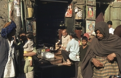 India, 1972, Lőw Miklós, colorful, market, ice, Fortepan #93666