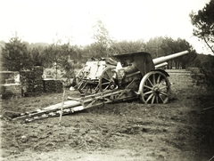 1915M 10,4 cm Feldkanone, azaz Skoda gyártmányú tábori ágyú., 1914, Madaras Jenő, első világháború, ágyú, löveg, tüzérség, Fortepan #93718