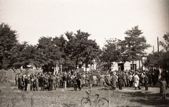 Magyarország, Budapest XVIII., Hősök tere a Címer utca felé nézve., 1941, Pálfi András, Budapest, Fortepan #93950