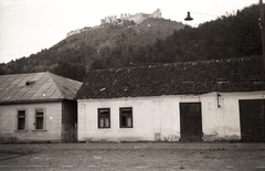 Ukraine,Zakarpattia Oblast, Khust, Vár., 1939, Pálfi András, street view, castle ruins, Fortepan #93955