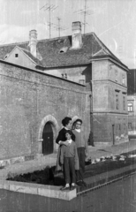 Magyarország, Győr, Bécsi kapu (Köztársaság) tér, Schäffer-ház., 1962, Hetényi Zsuzsa, Fortepan #94123