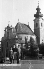 Magyarország, Győr, Karmelita templom., 1962, Hetényi Zsuzsa, barokk-stílus, Kármeliták, Fortepan #94124