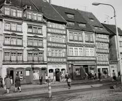 Németország, Erfurt, Domplatz., 1964, Hetényi Zsuzsa, NDK, Fortepan #94161