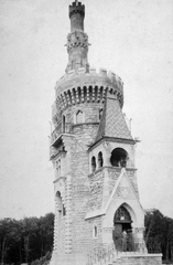 Austria, Vienna, Habsburgwarte a Hermannskogel hegyen., 1904, Fortepan, architecture, historicism, tower, lookout, Franz Neumann-design, Fortepan #9427