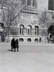 Magyarország, Budapest VIII., Horváth Mihály (Mária Terézia) tér 17-19., 1941, Vaskapu utca, távközlés, posta, Budapest, Fortepan #94470