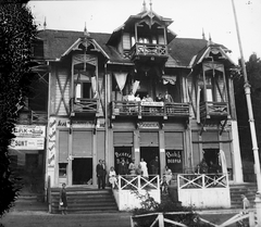 Románia,Erdély, Szováta, Szovátafürdő, Ágoston Villa., 1925, Keresztes Péter, redőny, The Continental Bodega Company, Fortepan #94532