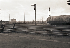 Magyarország, Dombóvár, vasútállomás., 1959, Erky-Nagy Tibor, Fortepan #94602