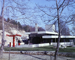 Magyarország, Budapest XII., Zugliget, a Libegő alsó állomása., 1971, UVATERV, színes, Budapest, Fortepan #94953