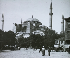 Turkey, Istanbul, Hagia Sophia., 1908, Magyar Földrajzi Múzeum / Diagyűjtemény, mosque, Ottoman Empire, Fortepan #95073