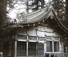 Japán, Nikkó, Tósógú szentély, Istálló a szent lónak., 1922, Magyar Földrajzi Múzeum / Diagyűjtemény, pagoda, szentély, világörökség, Fortepan #95091