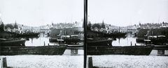 Switzerland, Luzern, kikötő., 1908, Magyar Földrajzi Múzeum / Károssy Csaba, port, stereophoto, Fortepan #95290