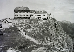 Németország, Watzmannhaus menedékház a Berchtesgadeni Alpokban., 1929, Schermann Ákos, Schermann Szilárd, Fortepan #95361